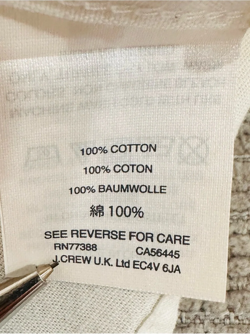 J. Crew crew men